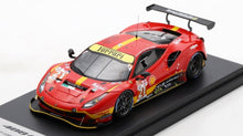 Indlæs billede til gallerivisning Ferrari 488 GTE EVO #21 MANN/PIGUET/DE PAUW 24H LE MANS 2023 rød/gul 1:43