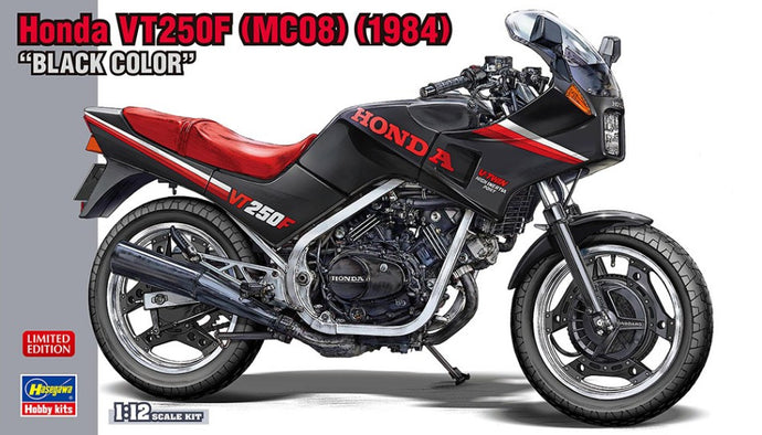 HONDA VT250F 1984 SCHWARZ KIT 1:12