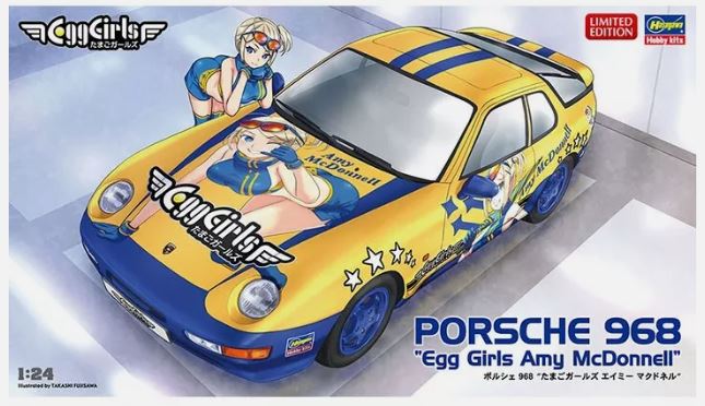 PORSCHE 968 EGG GIRLS AMI MCDONNELL KIT 1:24