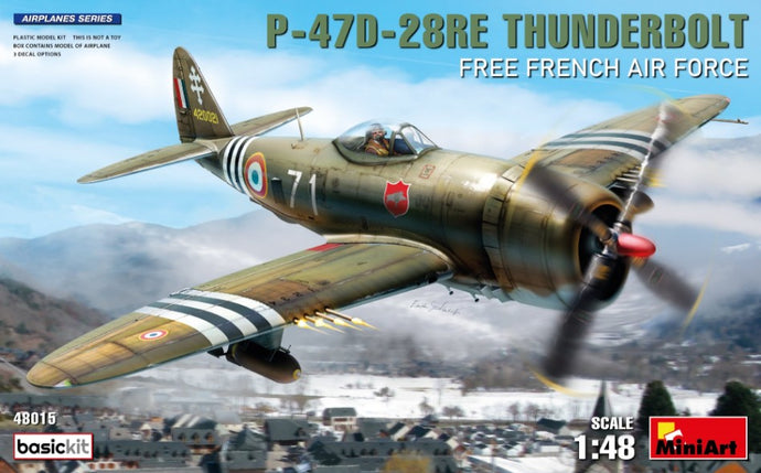DRAGON WINGS P-47D-28RE THUNDERBOLT AIRPLANE MILITARY 1942 / 1:48
