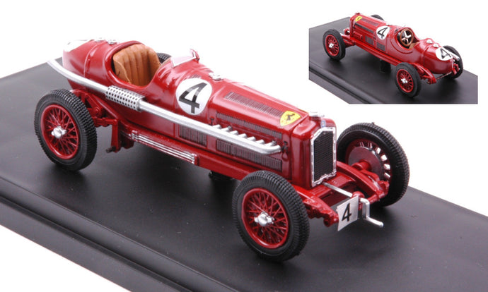 ALFA ROMEO P3 N 4 TOURIST TROPHY ISLE OF MAN 1934 BRIAN LEWIS RED 1:43
