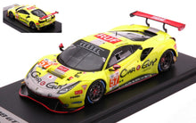Indlæs billede til gallerivisning Ferrari 488 GTE EVO #57 KIMURA/HUFFAKER/SERRA 24H LE MANS 2023 gul 1:43