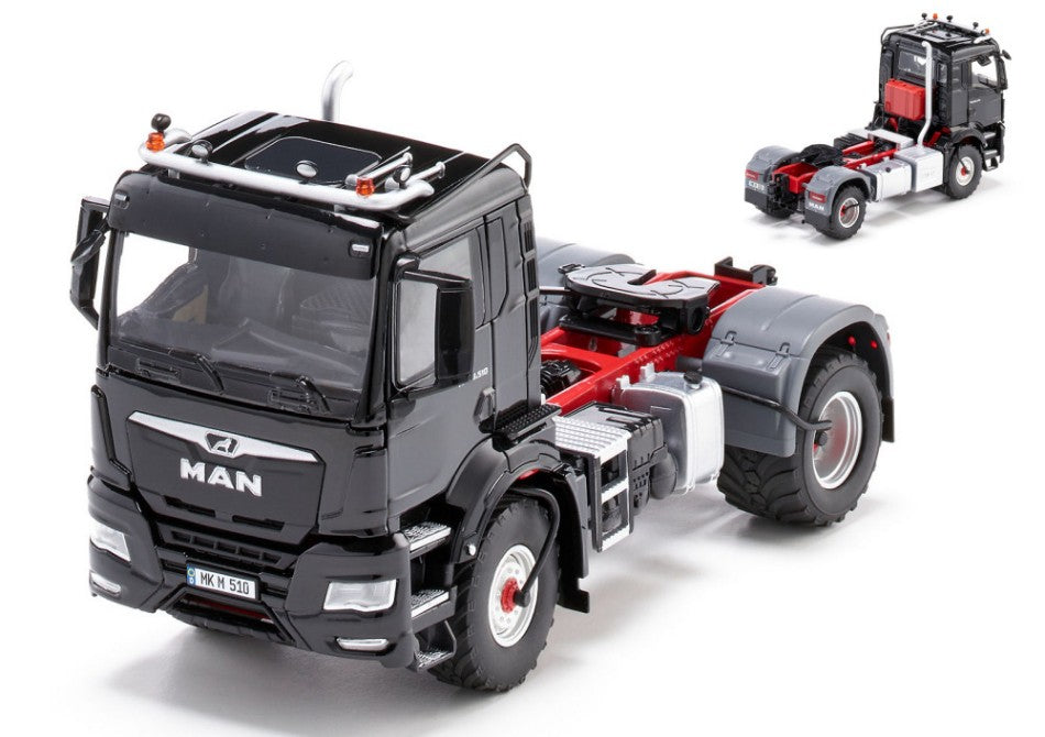 MAN TGS 18.510 4x4 BL 2-AXLE -TRUCK BLACK 1:32