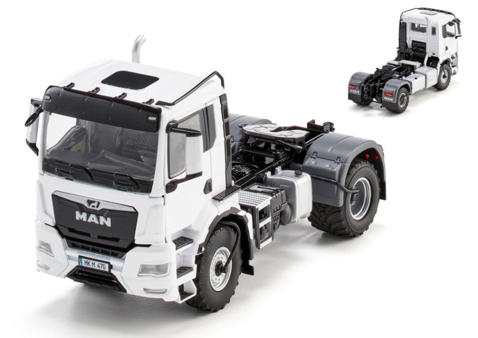 MAN TGS 18.510 4x4 BL 2-AXLE -TRUCK WHITE 1:32