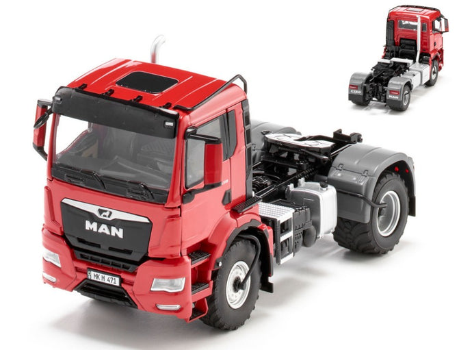 MAN TGS 18.510 4x4 BL 2-AXLE -TRUCK RED 1:32