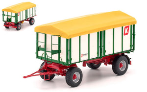 CARRO RACCOLTA KROGER TWO-AXLE THREE-WAY TIPPER HKD 302 1:32