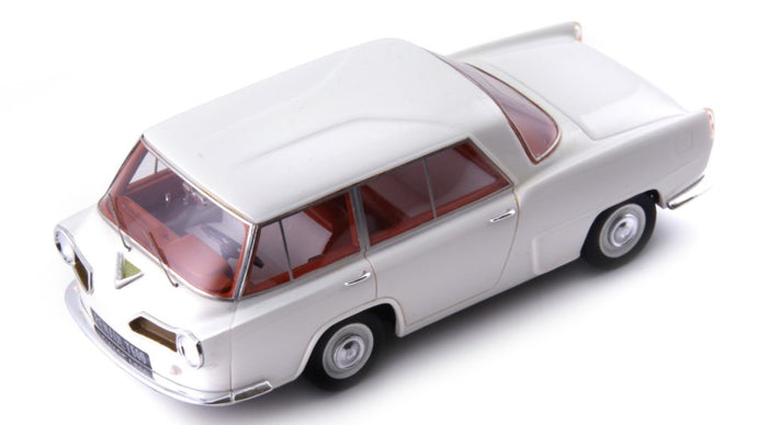 RENAULT PROJET 600 FRANCE 1957 WHITE RED 1:43