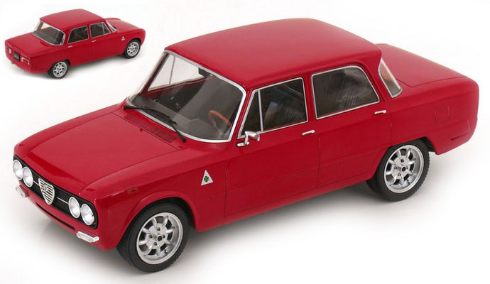 ALFA ROMEO GIULIA NUOVA SUPER 1974 RED 1:18