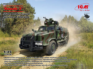 KOZAK-2 STATE BORDER GUARD SERVICE OF UKRAINE KIT 1:35