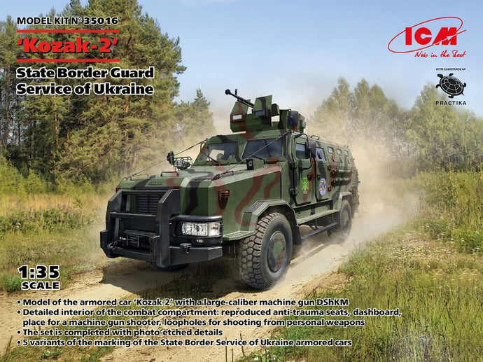 KOZAK-2 STATE BORDER GUARD SERVICE OF UKRAINE KIT 1:35