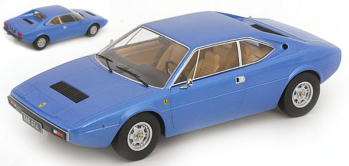FERRARI 308 GT4 1974 LIGHT BLUE METALLIC 1:18