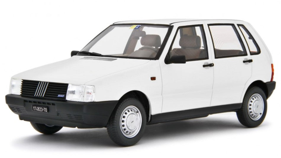 FIAT UNO 55S 1983 WHITE 1:18
