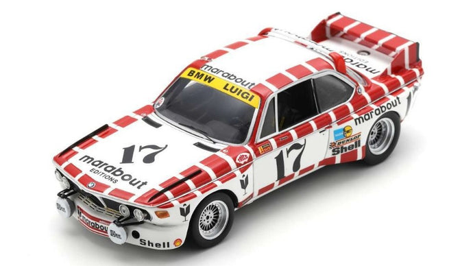 BMW 3.0 CSL N.17 24 H SPA 1973 J.XHENCEVAL-W.BRAILLARD 1:43