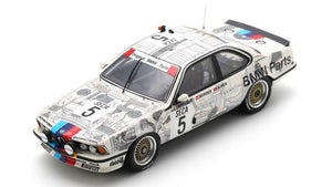 BMW 635 CSI N.5 WINNER 24 H SPA 1985 R.RAVAGLIA-G.BERGER-M.SURER 1:43
