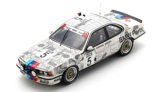 BMW 635 CSI N.5 WINNER 24 H SPA 1985 R.RAVAGLIA-G.BERGER-M.SURER 1:43