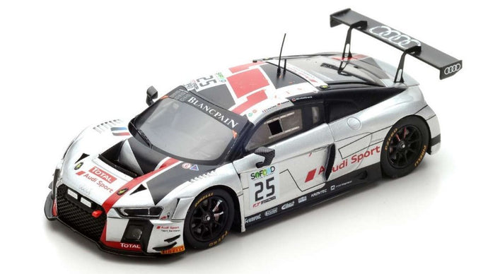 AUDI R8 LMS N.25 WINNER 24 H SPA 2017 HAASE-GOUNON-WINKELHOCK 1:43