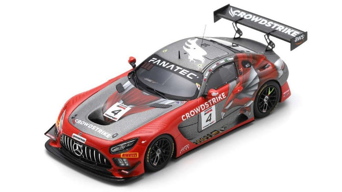 MERCEDES GT3 N.4 24 H SPA 2023 KURTZ-JAMES-BRAUN-FRAGA 1:43