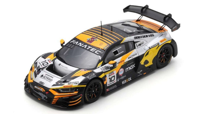 AUDI R8 LMS GT3 N.10 24 H SPA 2023 CARIBOU-GAZEAU-COLA-MEYUHAS 1:43