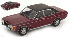 Indlæs billede til gallerivisning FORD GRANDA MK I 1975 DARK MET.RED/MATT BLACK 1:18