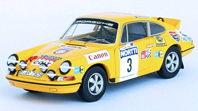PORSCHE CARRERA RS 3rd 1000 LAKES RALLY 1973 KINNUNEN-AHO 1:43