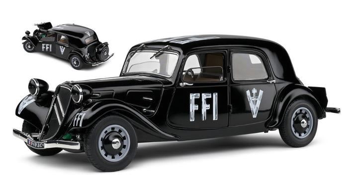 CITROEN TRACTION 7 FFI 1944 BLACK 1:18