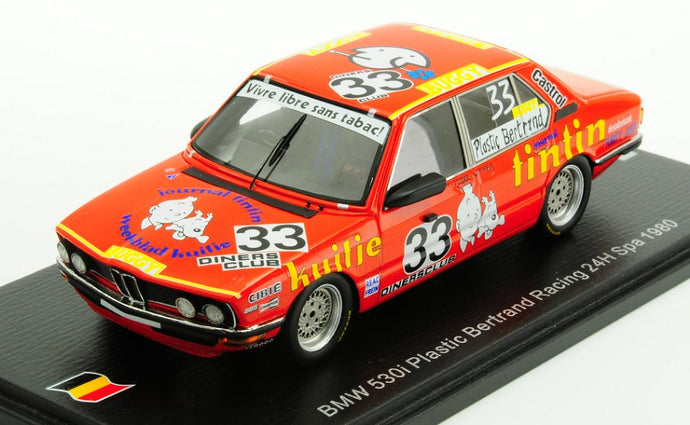 BMW 530i N.33 24 H SPA 1980 C.FACCETI-P.WILMEUR-J.J.FEIDER 1:43