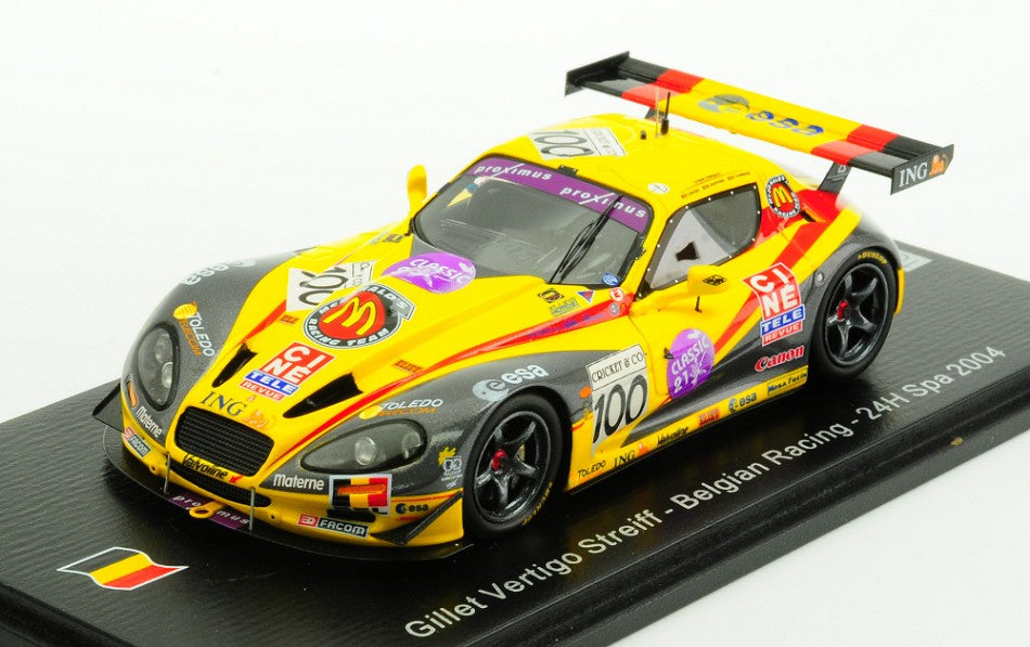 GILLET VERTIGO N.100 24 H SPA 2004 KUPPENS-UGEUX-LEINDERS 1:43