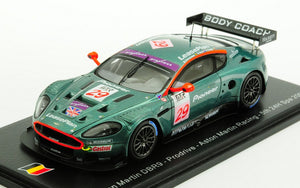 ASTON MARTIN DBR9 PRODRIVE TEAM ASTON MARTIN N 29 24h SPA 2005 PETER KOX - PEDRO LAMY - MARC GOOSSENS - DARREN TURNER GREEN 1:43