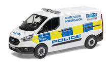Indlæs billede til gallerivisning Ford TRANSIT CUSTOM LEADER - NORTH YORKSHIRE POLICE hvid/blå/gul 1:43