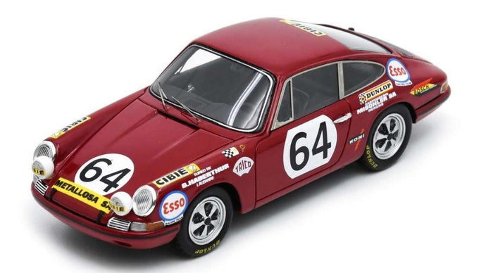 PORSCHE 911S N.64 24 H LE MANS 1970 J.SAGE-P.GREUB 1:43