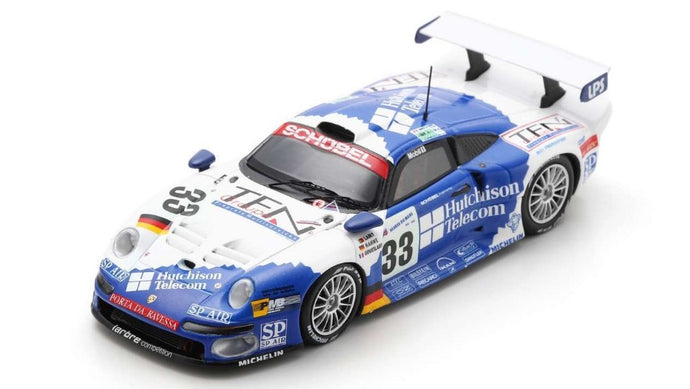 PORSCHE 911 GT1 N.33 5th 24 H LE MANS 1997 GOUESLARD-LAMY-HAHNE 1:43