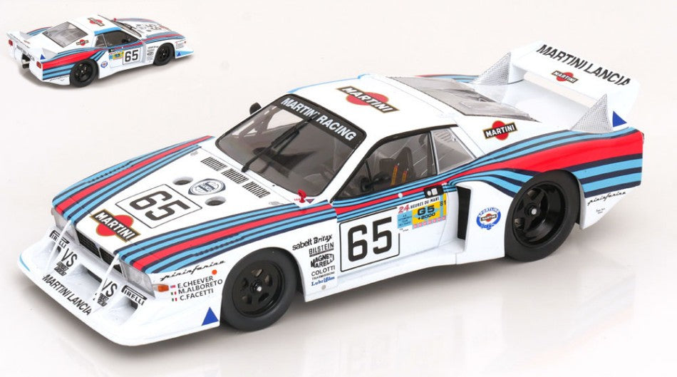 LANCIA BETA MONTEC.Gr.5 N.65 LE MANS 1981 ALBORETO/CHEEVER/FACETTI 1:18