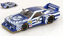 Indlæs billede til gallerivisning LANCIA BETA MONTECARLO turbo TEAM LANCIA CORSE N 54 WINNER Gr.5 6h SILVERSTONE 1980 WALTER ROHRL - MICHELE ALBORETO BLUE WHITE 1:18