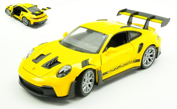 PORSCHE 911 (992) GT3 RS YELLOW 1:24