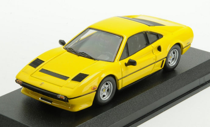 FERRARI 208 GTB TURBO 1980 YELLOW 1:43