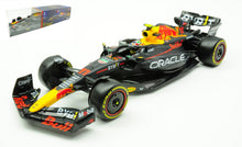 Indlæs billede til gallerivisning Red Bull RB19 #11 SERGIO PEREZ 2023 mørk blå/rød/gul 1:24