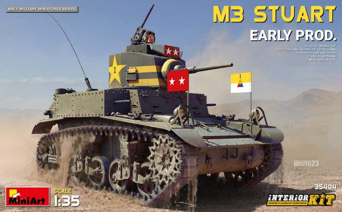 M3 STUART EARLY PROD. INTERIOR KIT 1:35