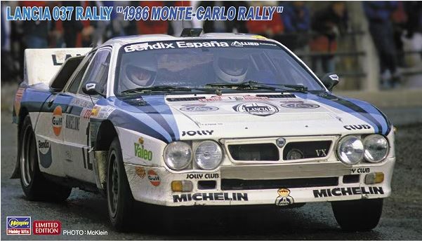 LANCIA 037 N 12 RALLY MONTECARLO 1986 S.SERVIA' - J.SABATER / 1:24