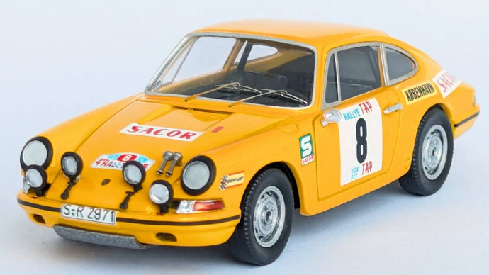 PORSCHE 911 S 3rd TAP RALLY 1970 WALDEGAARD-THORSZELIUS 1:43