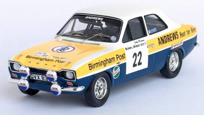 FORD ESCORT MK1 RS2000 CIRC.OF IRELAND 1975 BROOKES-BROWN 1:43