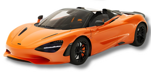 MCLAREN 750S SPIDER 2024 ORANGE 1:18