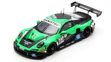 Indlæs billede til gallerivisning PORSCHE 911 992 GT3 R TEAM HUBER RACING N 54 24h SPA 2023 A.GUVEN - S.MULLER - C.ENGELHART GREEN BLACK 1:43