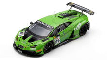 Indlæs billede til gallerivisning LAMBORGHINI HURACAN GT3 EVO 2 TEAM GRT GRASSER N 85 WINNER SILVER CUP 24h SPA 2023 C.SCHMID - B.HITES - G.VAN BERLO GREEN BLACK 1:43