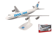Indlæs billede til gallerivisning Boeing 747-100 Pan Am, billb. livery Clipper Sparkling Wave hvid/grå/blå 1:250