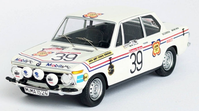 BMW 2002 Ti ALPENFAHRT 1973 STROPPE-SMOLEJ 1:43