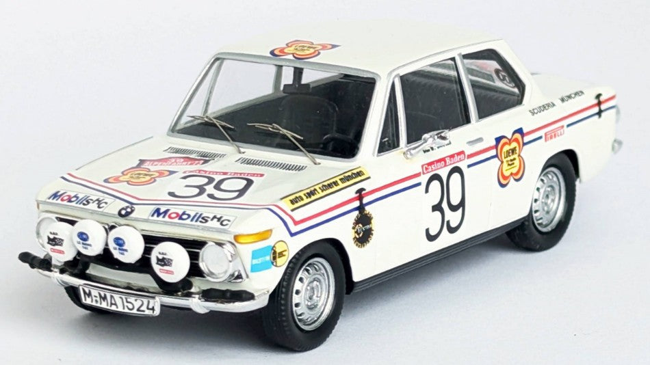 BMW 2002 Ti ALPENFAHRT 1973 STROPPE-SMOLEJ 1:43