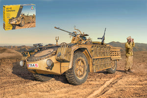 FIAT SAHARIANA AS42 CAMIONETTA TANK MILITARY ITALY 1942 / 1:35