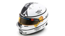 Indlæs billede til gallerivisning BELL HELMET F1 CASCO HELMET WILLIAMS FW45 TEAM WILLIAMS RACING N 23 BRITISH GP 2023 ALEXANDER ALBON WHITE BLACK 1:5