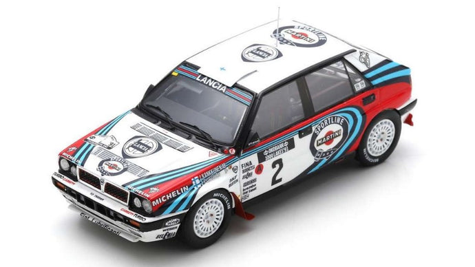 LANCIA DELTA HF INTEGRALE 16V N.2 WINNER 1000 LAKES RALLY 1991 KANKKUNEN