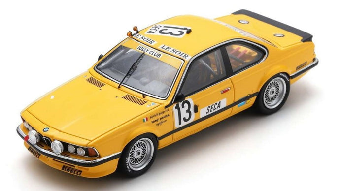 BMW 635 CSI N.13 24H SPA 1986 GASPARRI-PALMA-